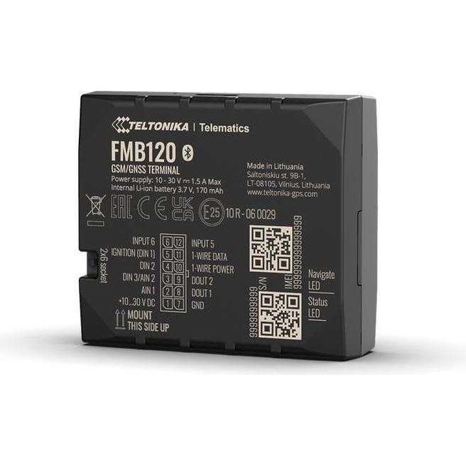 Teltonika, Accessori per navigatore GPS, FMB120 – 2G KFZ-Tracker für Flottenüberwachung
