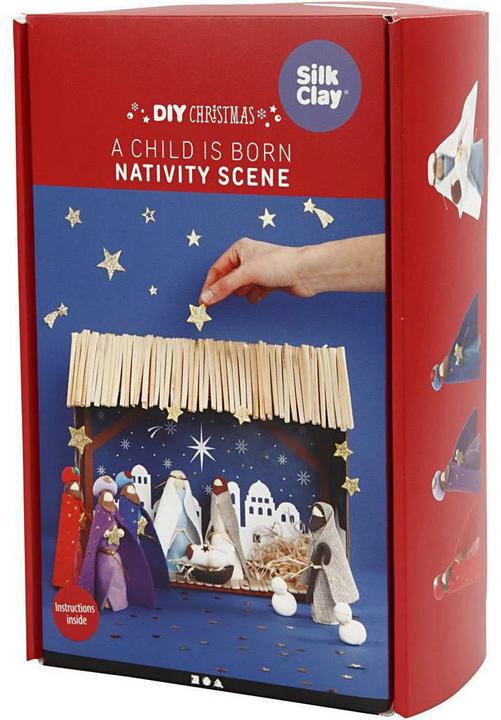 Produktbild Creativ Company Bastelset Weihnachtskrippe