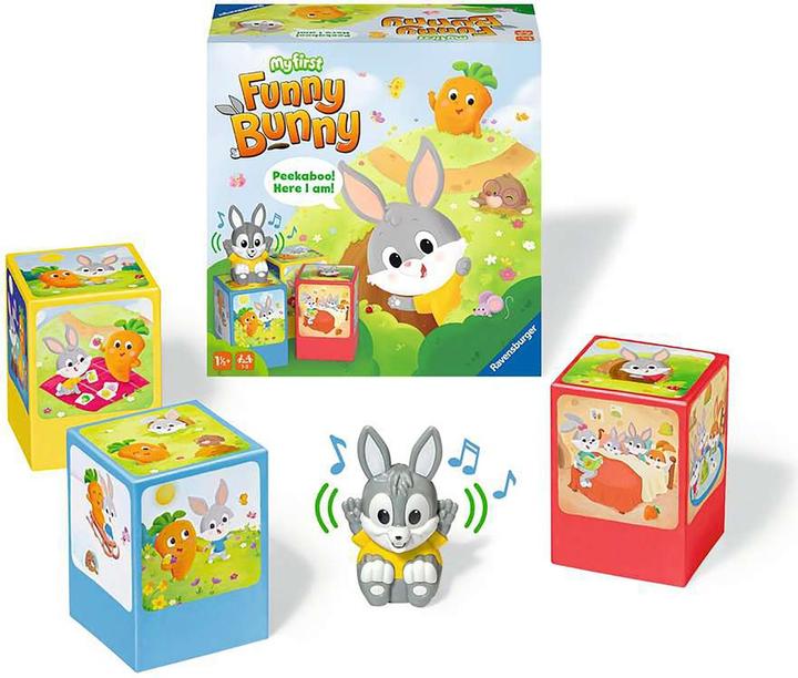 Produktbild Ravensburger My first Funny Bunny D/F/I/E/EN/PT (Deutsch, Französisch, Italienisch, Englisch)