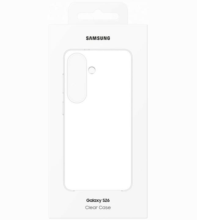 Actual product image Samsung Hard Cover Clear Case (Samsung Galaxy S26)