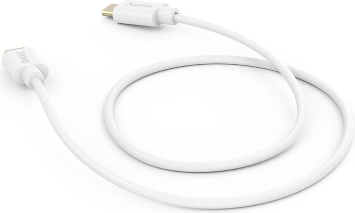 Image du produit Hama Câble de charge, USB-C - USB-C, 1 m, blanc (1 m, USB 2.0, 60 W)