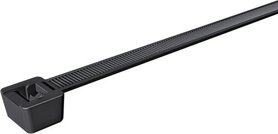 Actual product image HellermannTyton Cable tie PA66 300x7,6mm UV (Plastic cable ties, 301.63 mm, 100 pcs.)