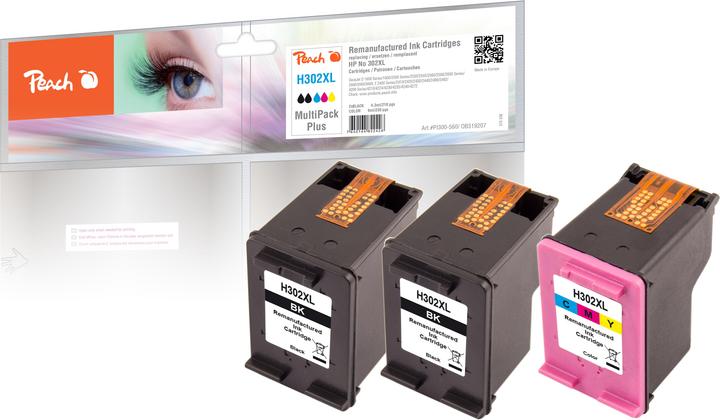 Produktbild Peach 302XL + color MP Plus (BK, C, M, Y)