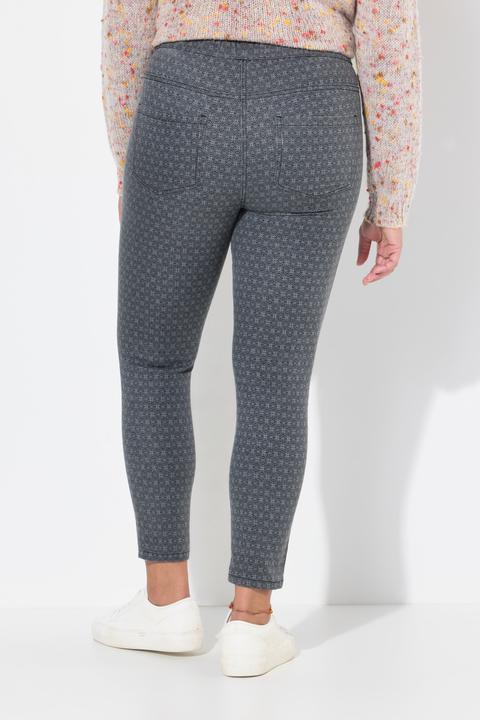 Produktbild Janet & Joyce Jeggings, Slim Fit, Minimal-Print, Gesässtaschen (42)