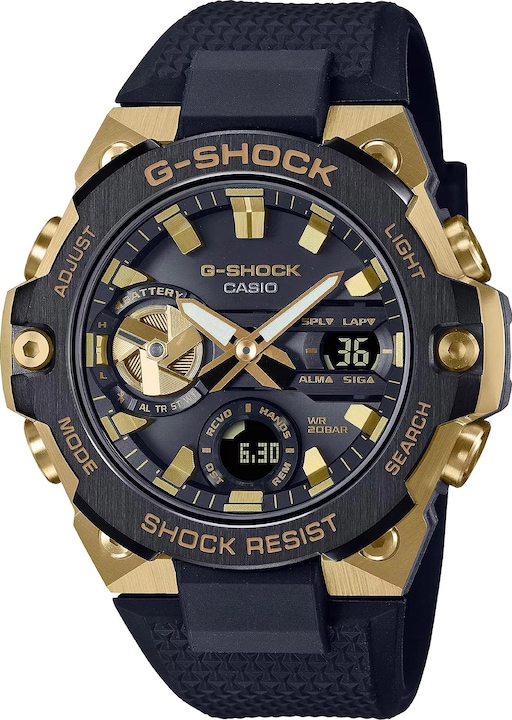 Actual product image Casio G-Shock GST-B400GB-1A9ER (Diving watch, 50 mm)