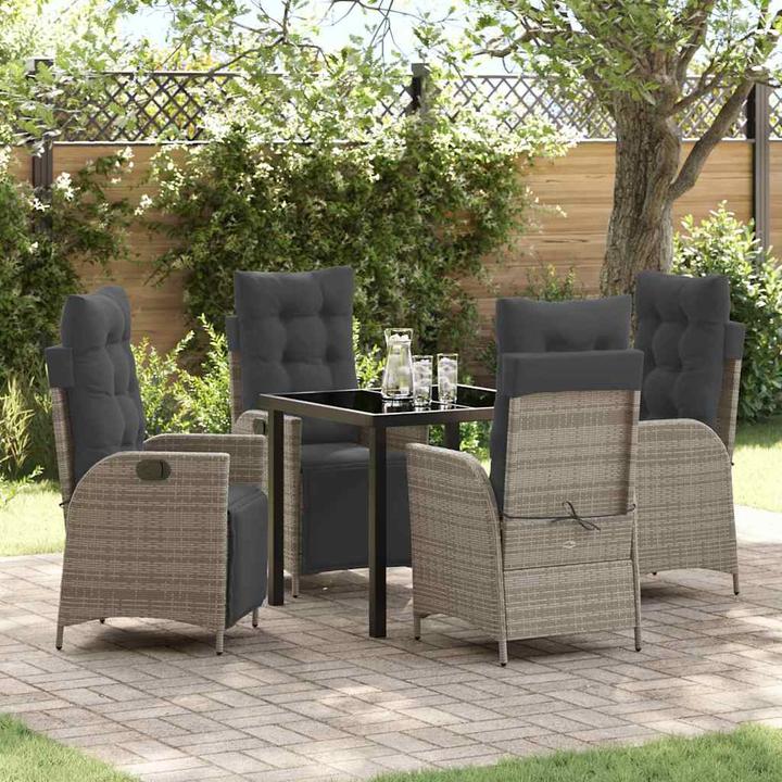 Produktbild vidaXL Garten Essgruppe (80 x 80 x 73 cm)