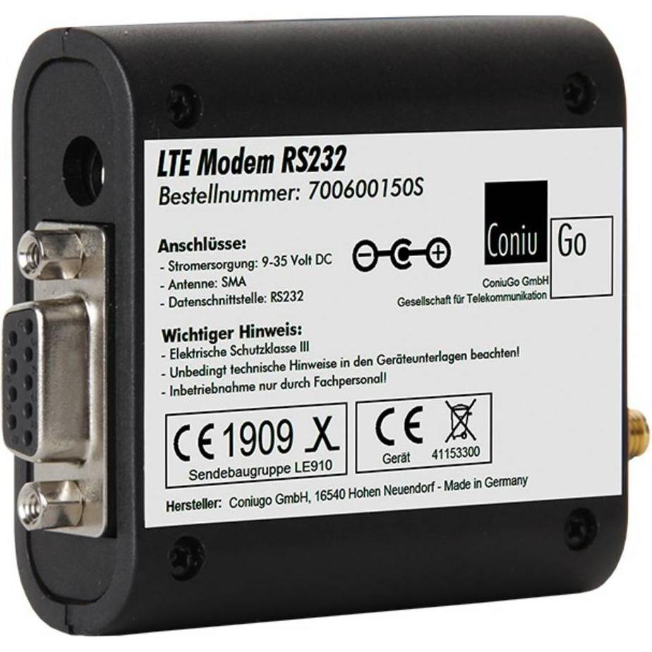 Coniugo 700600150S LTE Modem 9 V/DC, 12 V/DC, 24 V/DC, 35 V/DC, Telefon Zubehör