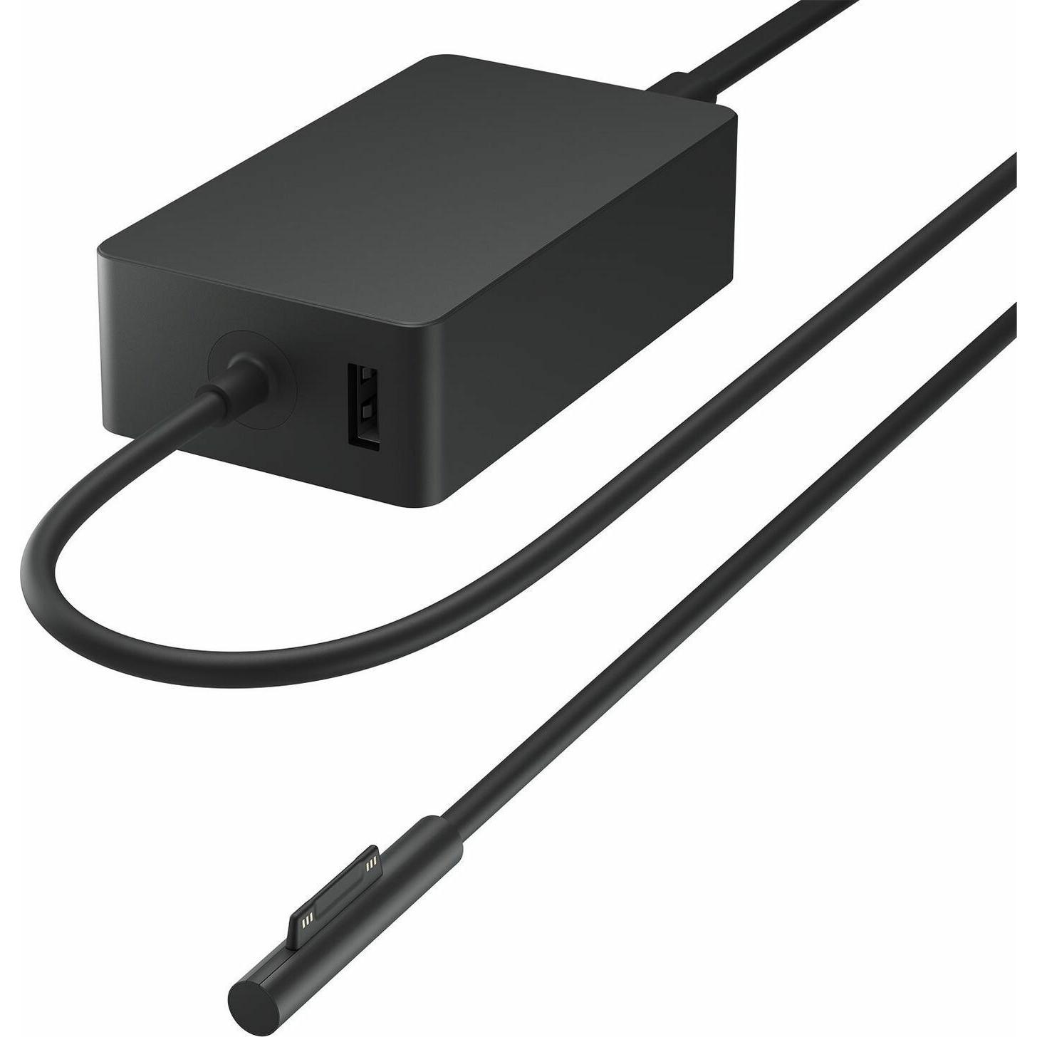 Microsoft Surface 65W Power Supply (65 W), Notebook Netzteil, Schwarz