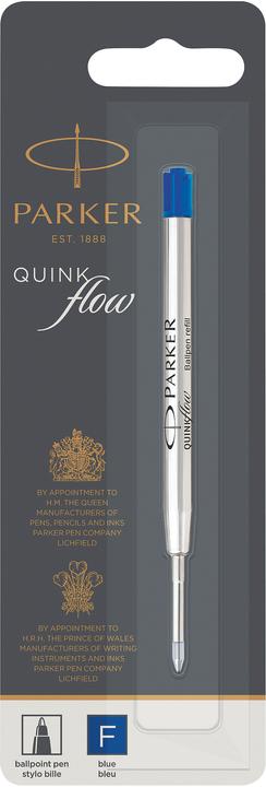 Actual product image Parker Pen Quink Flow (1 Piece, Blue, 0.80 mm)