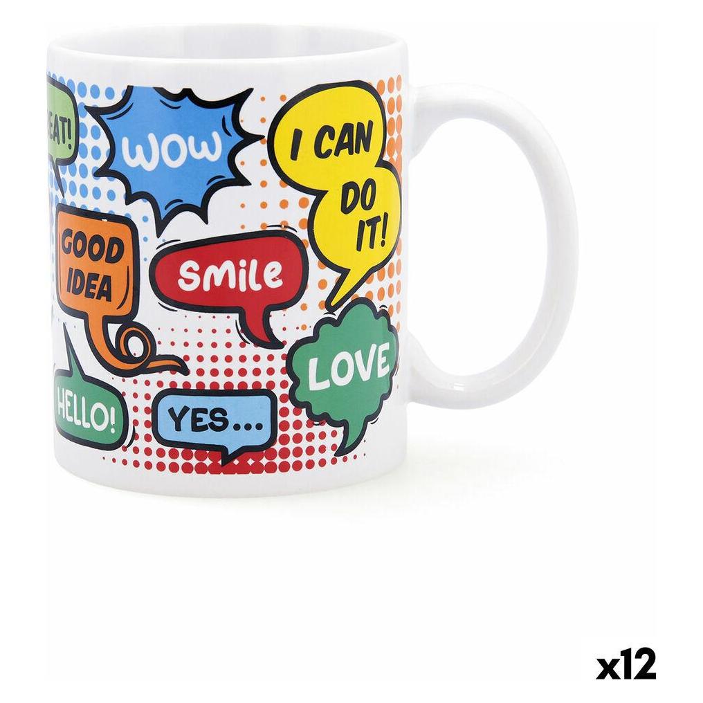 Tazza In Ceramica 330ml 'W124 Drive The Classic' - Lavabile In Microonde E Lavastoviglie