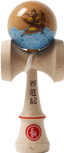 Actual product image Kendama Europe Record + Legend Tang Sanzang