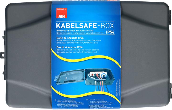 Actual product image Max Hauri Weatherproof plastic box IP54