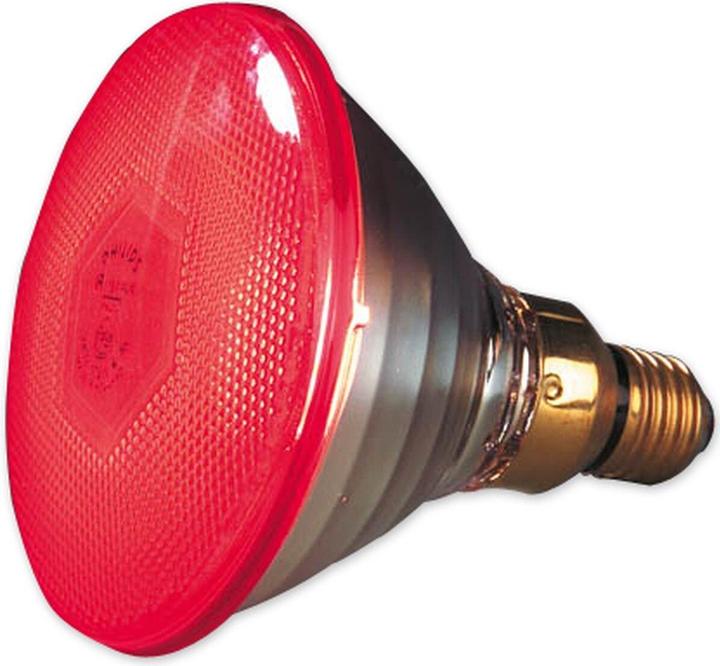 Produktbild Philips 22302 Sparlampe, 100 W, rot (100 W)