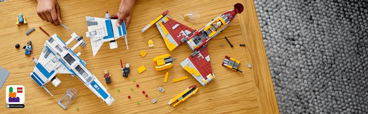 Produktbild LEGO New Republic E-Wing vs. Shin Hatis Starfighter (75364, LEGO Star Wars)
