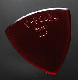 Actual product image V-Picks V-Pick Sm. Ptd Ultra Lite Pick ruby red (0.80 mm)