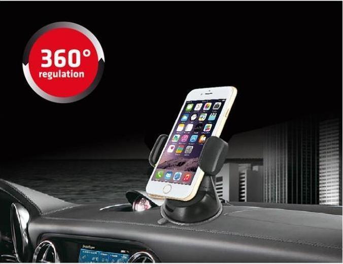 Image du produit Maclean MC-737 support Support passif Appareil mobile/Smartphone Noir