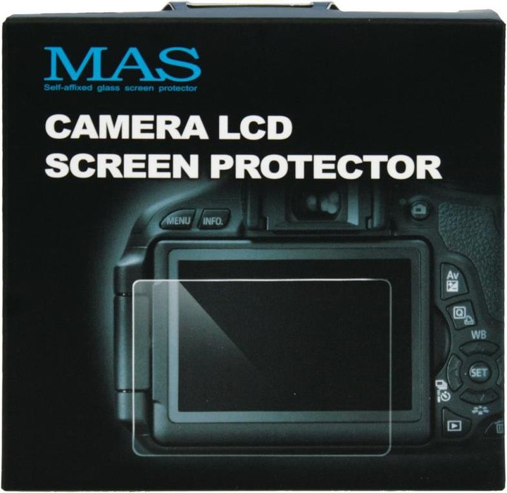 Actual product image MAS LCD (Screen protector, Nikon D7100, Nikon D7200, Nikon D780, Fujifilm GFX100D)