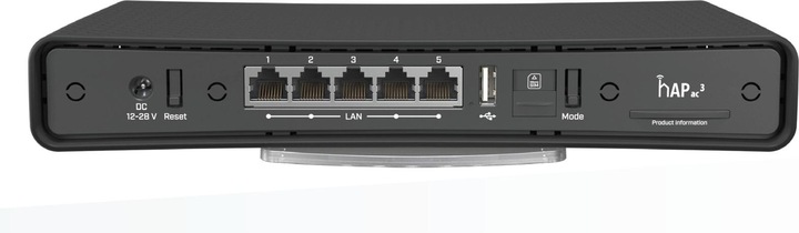 Produktbild MikroTik hAP acü LTE6 Kit, Dual 2.4/5GHz AP, 802.11a/ac/b/g/n, 5xLAN, USB für Storage LTE Produkte