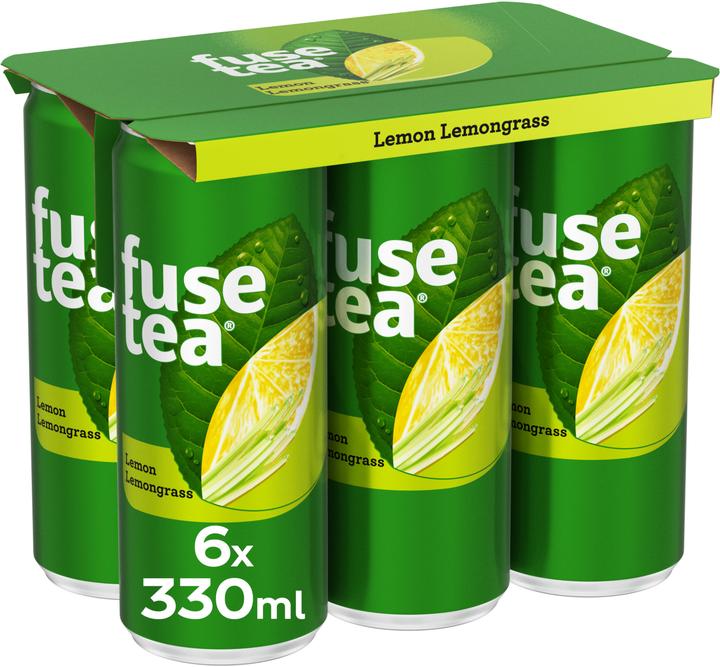 Produktbild Fusetea Lemon Lemongrass (6 x 33 cl)