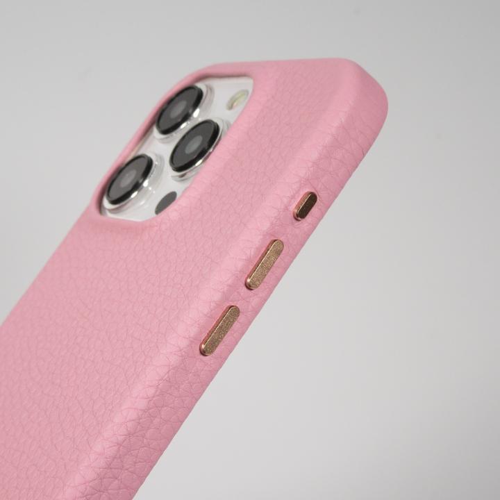 Image du produit PhoneLook Coque Cuir de veau luxe grainé intégral avec boutons métalliques et MagSafe (Apple iPhone 14 Pro)