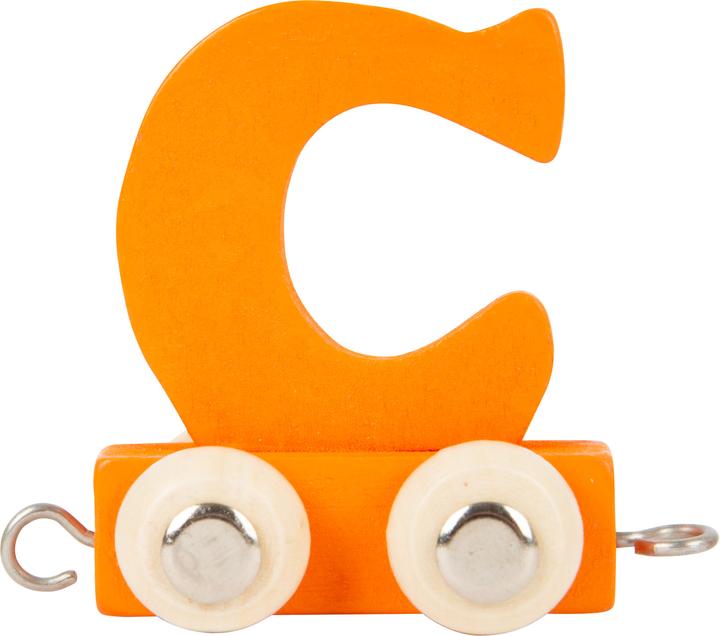 Actual product image small foot Letter train C