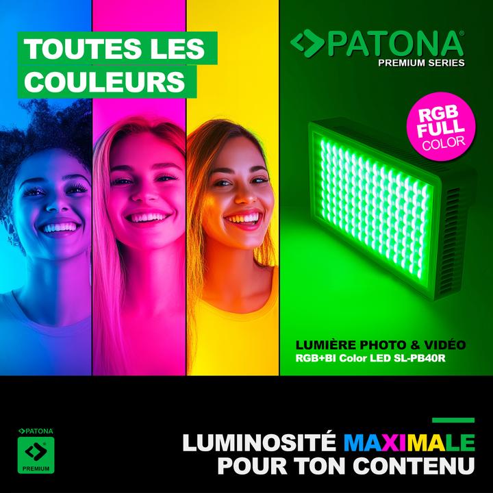 Productafbeelding Patona SL-PB40R 40W LED Videolicht (Videolicht)