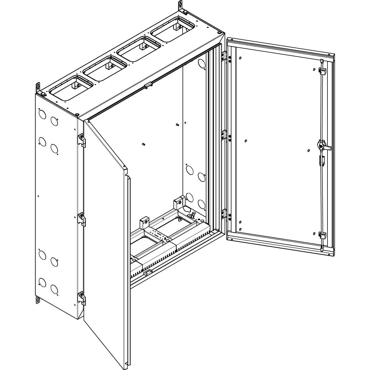 Thumbnail - ABN NT48P, Serverschrank Zubehör, Weiss