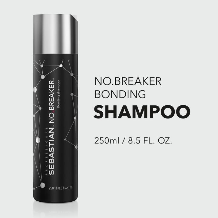 Actual product image Sebastian No.Breaker Bonding Shampoo (250 ml, Liquid shampoo)