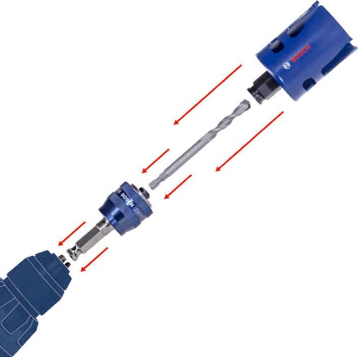 Produktbild Bosch Professional Zubehör Verlängerungsstange (11 Millimeter)