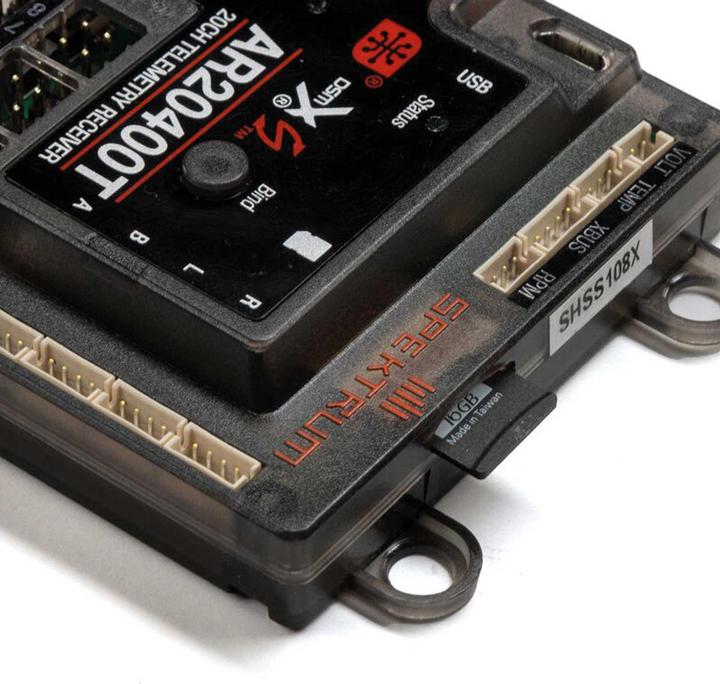 Productafbeelding ar20400t 20-kanaals powersafe telemetrie-ontvanger