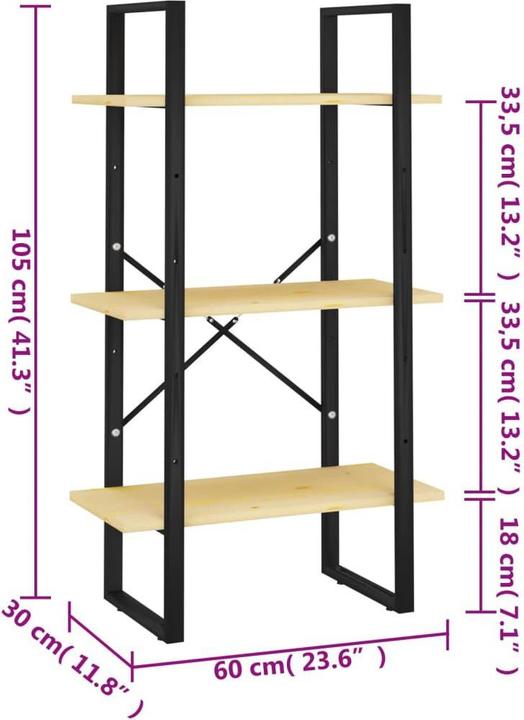 Produktbild vidaXL Standregal