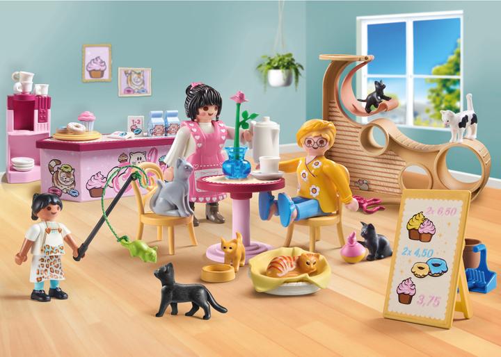 Playmobil Caffè per gatti (71744, Playmobil My Life)