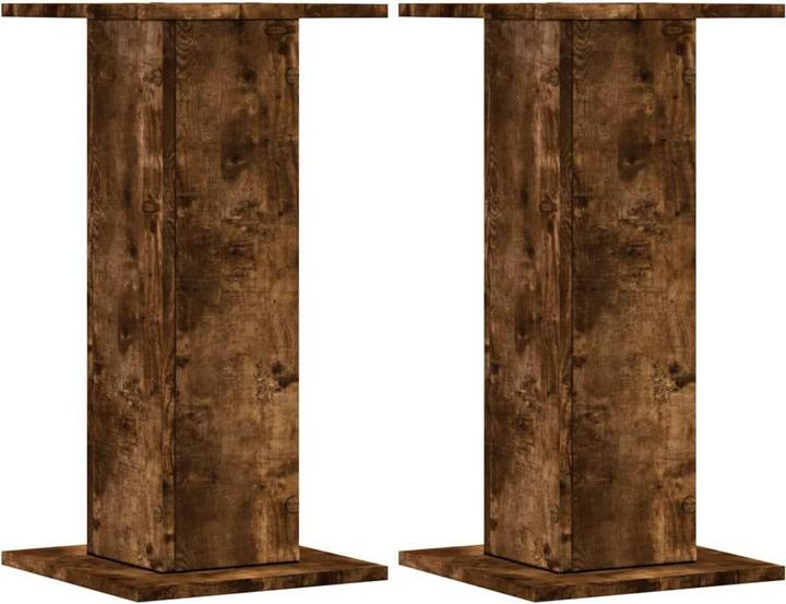 Image du produit vidaXL Pied d'enceinte 2pcs 30 x 30 x 60cm (1 paire, Support, Non mobile)