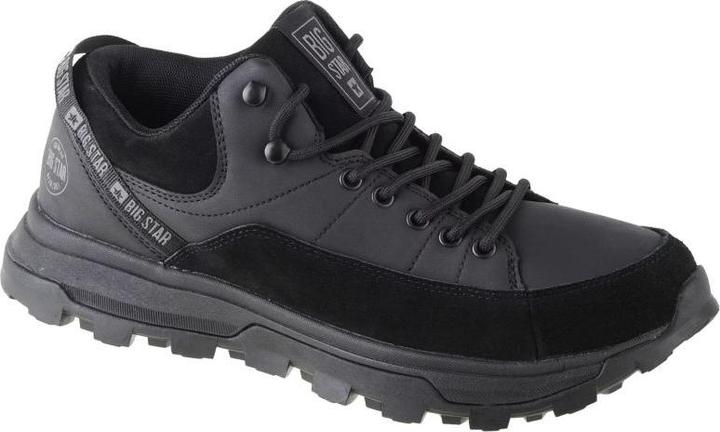 Actual product image Big Star Men's trekking shoes KK174244 black, size 44 (44)