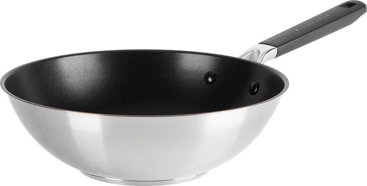 Actual product image KitchenAid Classic Stainless Steel (CC005705-001) (Frying pan, 28 x 10.50 cm)