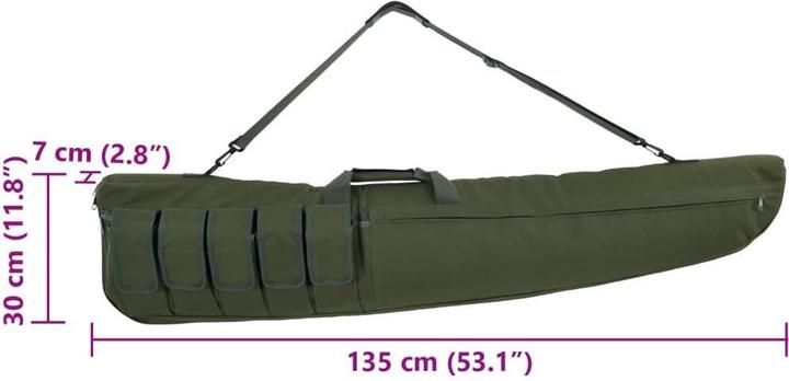 Actual product image vidaXL Gewehrtasche