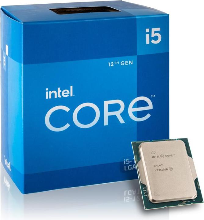 Productafbeelding Intel Core i5-12400 (LGA 1700, 2.50 GHz, 6 -Core)