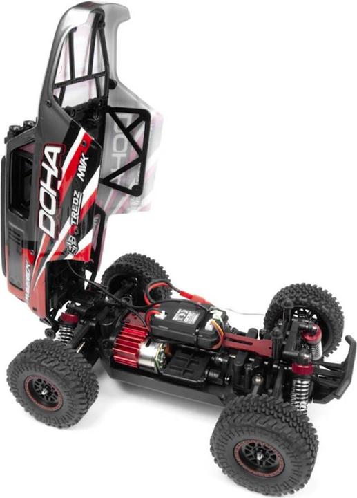 Immagine prodotto Maverick Doha 1/20 4WD Elektro Truck - Rot (Ready to run) (RTR pronto all'uso)