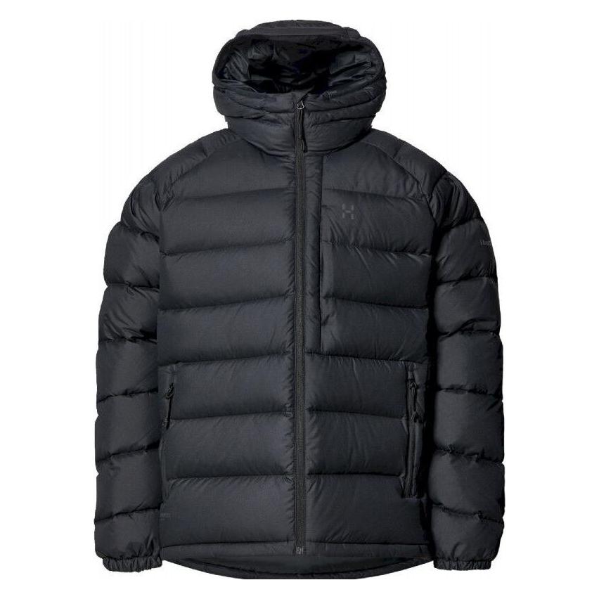 Haglöfs, Herren, Winterjacken, Rosson Down Hood, Schwarz, (L)