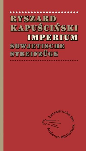 Produktbild Imperium (Deutsch, Ryszard Kapuscinski, 2014)