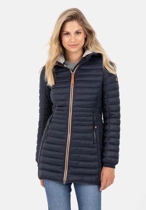 Actual product image Camel Active Long quilted jacket with detachable hood (36)