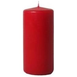 Diana Candles, Kerzen, Bloklys Ø60x180 mm Braendetid 60 timer Rubinrød,12 Stk/krt