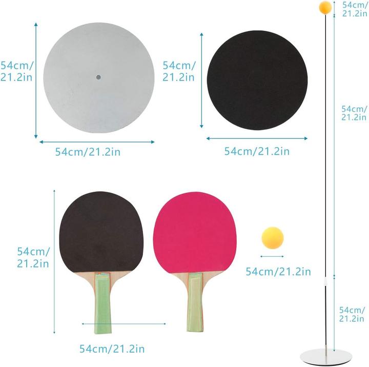 Actual product image Surplex Table tennis trainer set