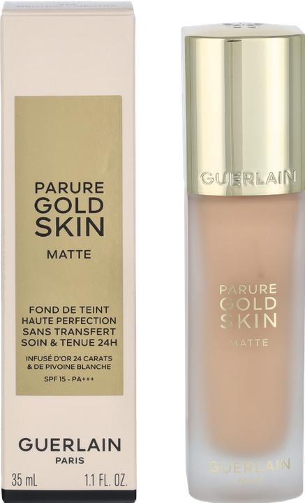 Actual product image Guerlain Parure G Mat Fluid Fond de Teint No 2N (2N Neutral, Neutre)