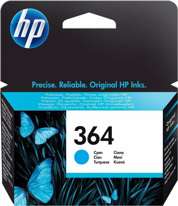 Actual product image HP 364 - Cyan - Original - Ink cartridge - for Deskjet 35XX (C)