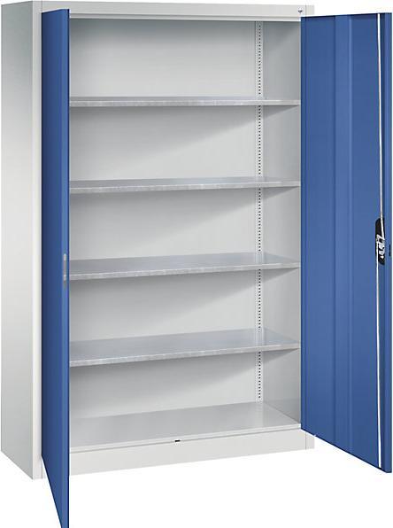 Gentian blue RAL 5010, Light grey RAL 7035