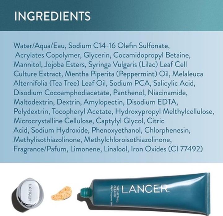 Actual product image Lancer The Method: Cleanse Oily-Congested (Cleansing gel, 120 ml)