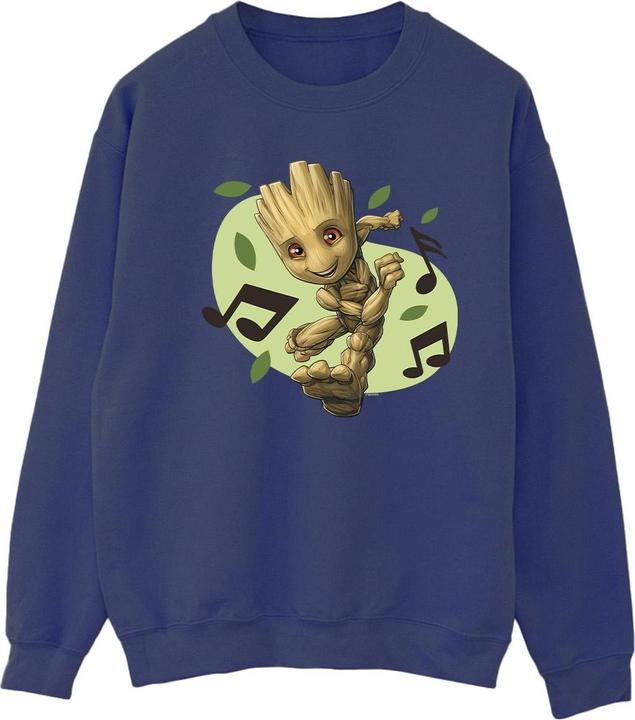 Immagine prodotto Guardians Of The Galaxy Groot Musical Notes Felpa Donna (L)