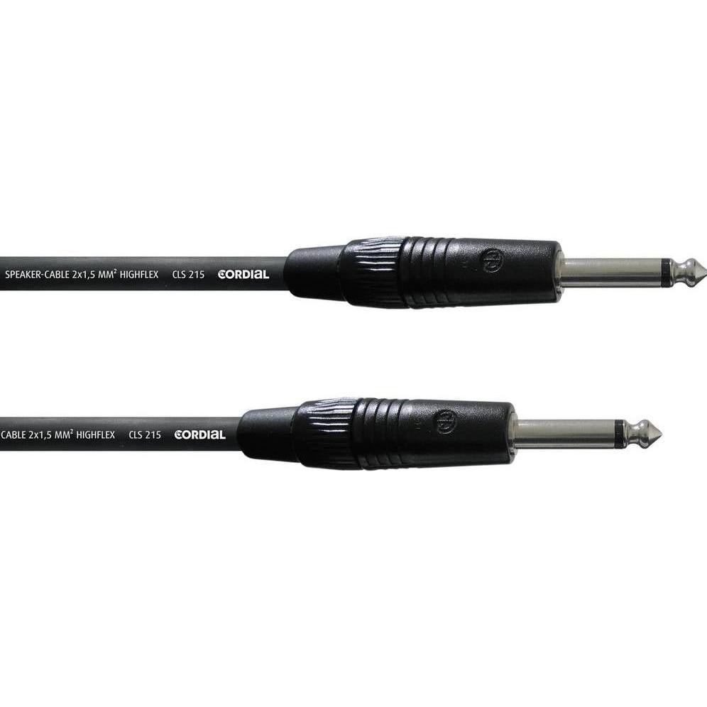 Cordial CLS 25 (10 m, 6.3mm Klinke (Jack)), Audio Kabel