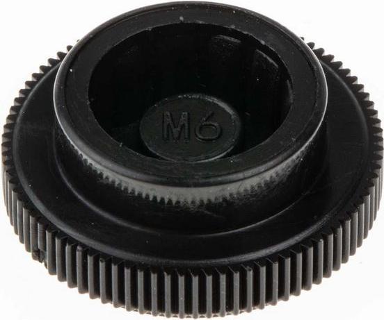 Actual product image RS PRO Knurled thumb screw knob,19mm dia x M6 (20 Screws per piece)